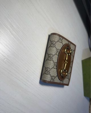 Portafoglio Gucci Beige/Marrone