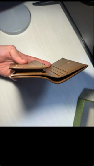 Portafoglio Gucci Beige/Marrone