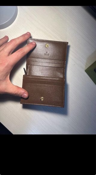 Portafoglio Gucci Beige/Marrone