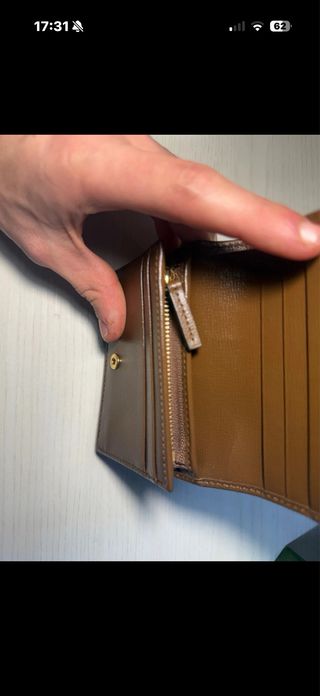Portafoglio Gucci Beige/Marrone
