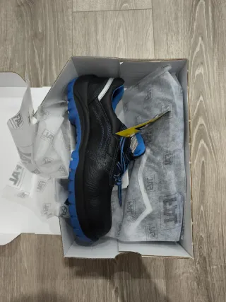 Zapatos de seguridad Fal negros y azules