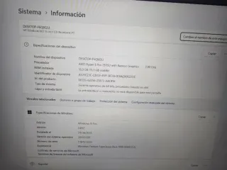 Portátil HP Plata y Negro