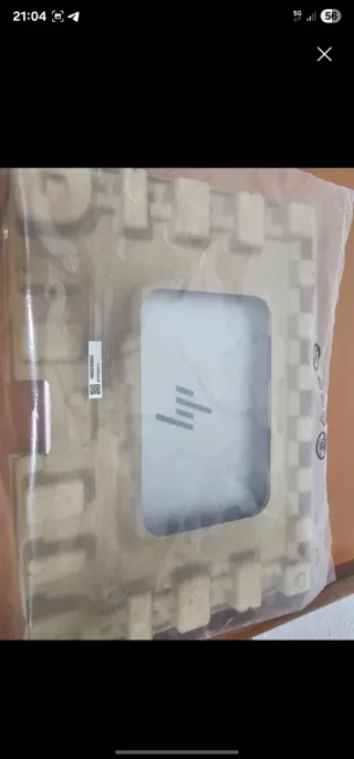 Portátil HP Plata y Negro