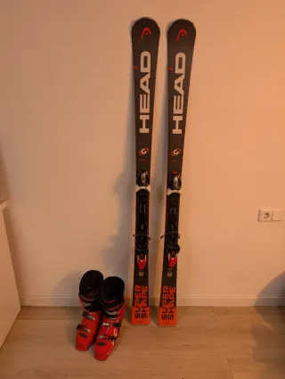 PACK ESQUIS 170 HEAD + BOTAS 43-44 ROSSIGNOL