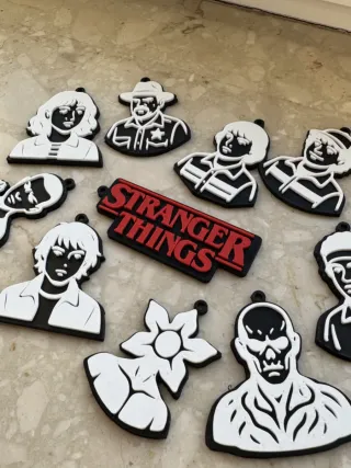 Llaveros e Imanes Stranger Things