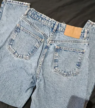 Pantalón vaquero niña azul