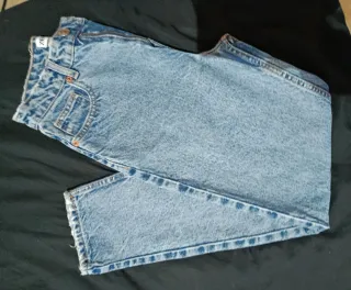 Pantalón vaquero niña azul