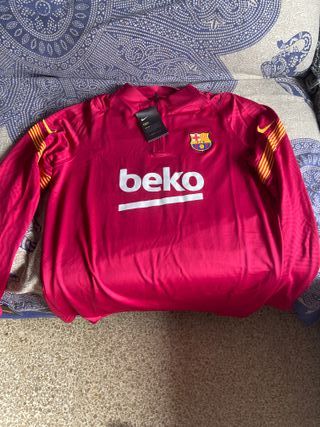 Sudadera Nike FC Barcelona Roja