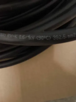 Cable alargador caravana 20m