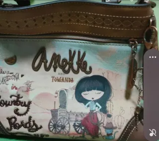Bolso Anekke estampado vaquero