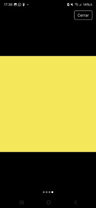 Sudadera corta Zara amarilla