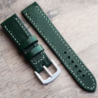 Correa de reloj de piel-Cuero de cabra 18-26mm