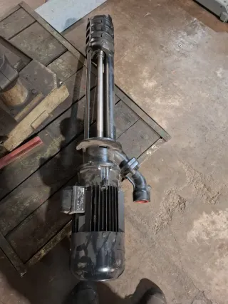 Bomba de agua de alto caudal sumergible industrial