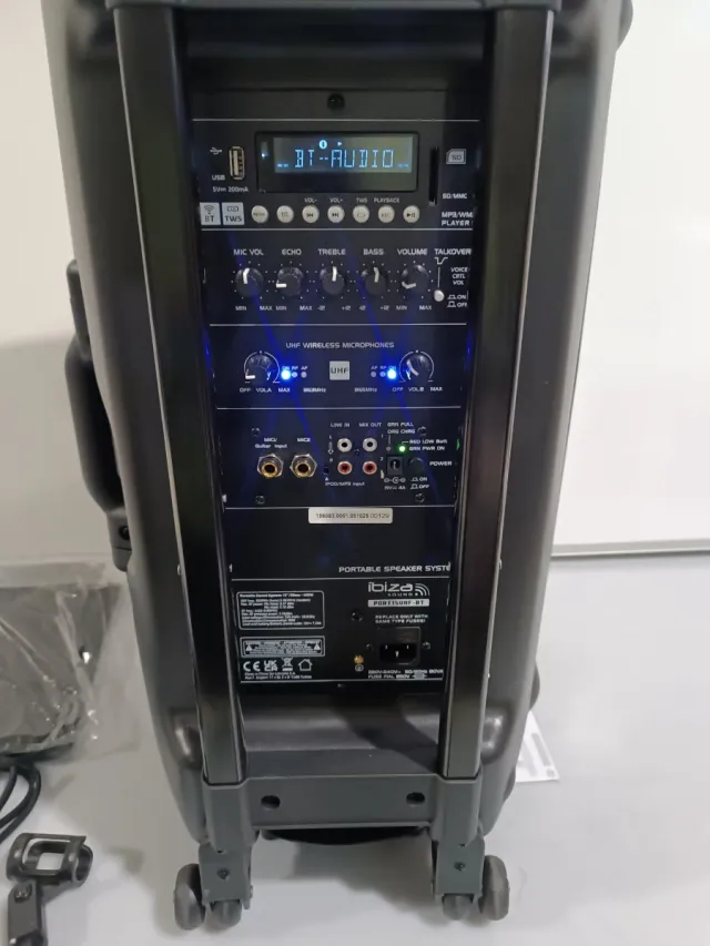 Altoparlante Ibiza Port15UHF-BT W31Y9160