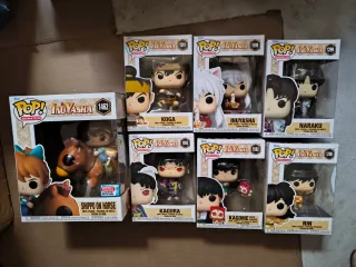 Inuyasha Koga Inuyasha Naraku Kagura Rin Funko POP