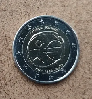 Moneda 2€ Chipre 2009 UME