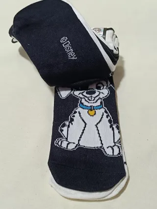 Calcetines Dálmatas Disney Pack 5. Talla 37-42 EUR
