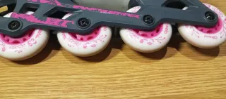 Patines niña T34-36 + Casco y Protecciones