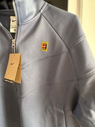 Chaqueta Nike Tenis Azul Talla XL