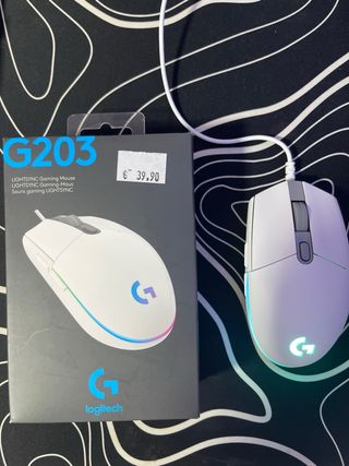 Ratón Gaming Logitech G Blanco