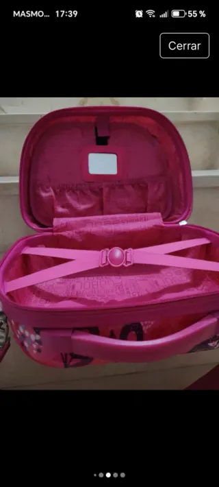 Neceser de viaje estampado