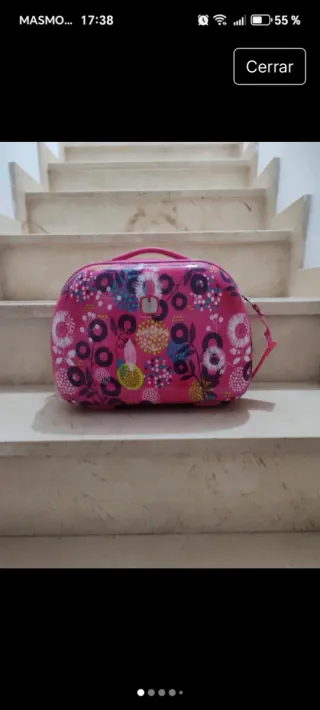 Neceser de viaje estampado