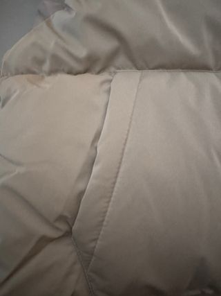 Chaleco acolchado MNG beige con bolsillos