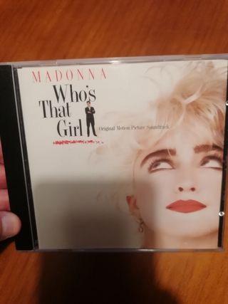Madonna Who's That Girl Soundtrack CD + Blu-ray