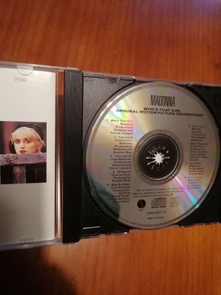 Madonna Who's That Girl Soundtrack CD + Blu-ray