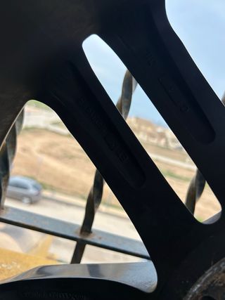 Llantas 19 Negro y Plata