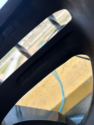 Llantas 19 Negro y Plata