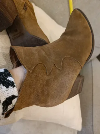 Botines cowboy ante tacón