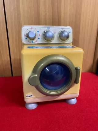 Lavatrice giocattolo vintage REX
