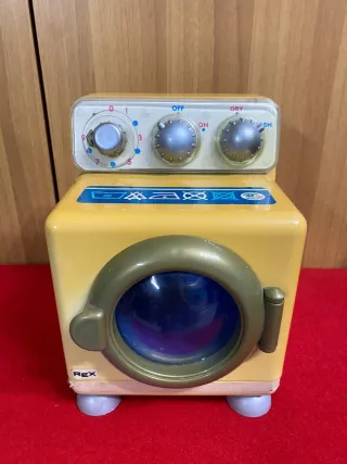 Lavatrice giocattolo vintage REX