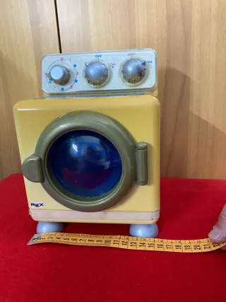 Lavatrice giocattolo vintage REX
