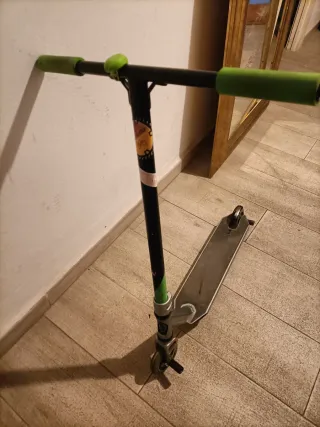 Patinete Freestyle Niño Oxelo Verde/Negro