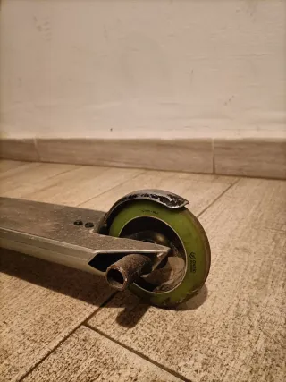 Patinete Freestyle Niño Oxelo Verde/Negro