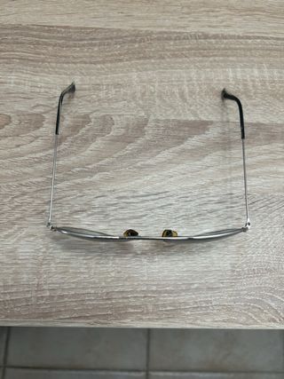 Gafas de sol Ray-Ban Aviator plata y azul