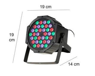 2 Fari Strobo 36 LED Proiettore Effetto Discoteca