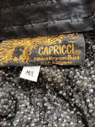 Chaleco lentejuelas dorado y plateado