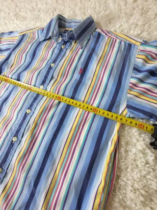 Camicia a maniche lunghe Ralph Lauren a righe multicolor