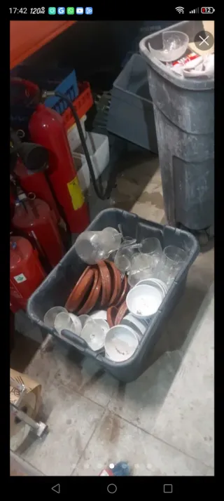 Vajilla variada para restaurante