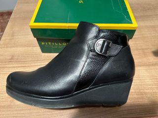 Botines Pitillos Piel Talla 39