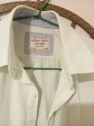 Camicia verde da uomo