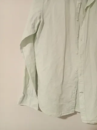 Camicia verde da uomo