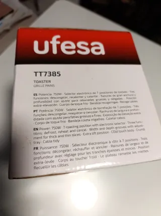 Tostadora Ufesa TT7385