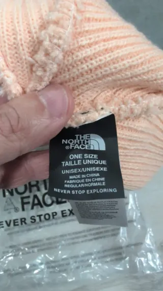 Berretto The North Face albicocca taglia unica