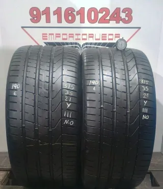 315 35 21 Y PIRELLI RUEDA AL 90% VIDA UTIL