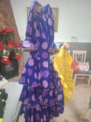 Traje de flamenca con lunares