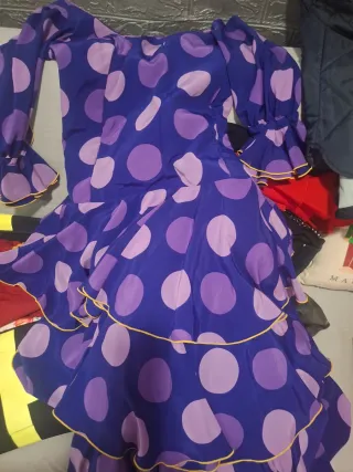 Traje de flamenca con lunares